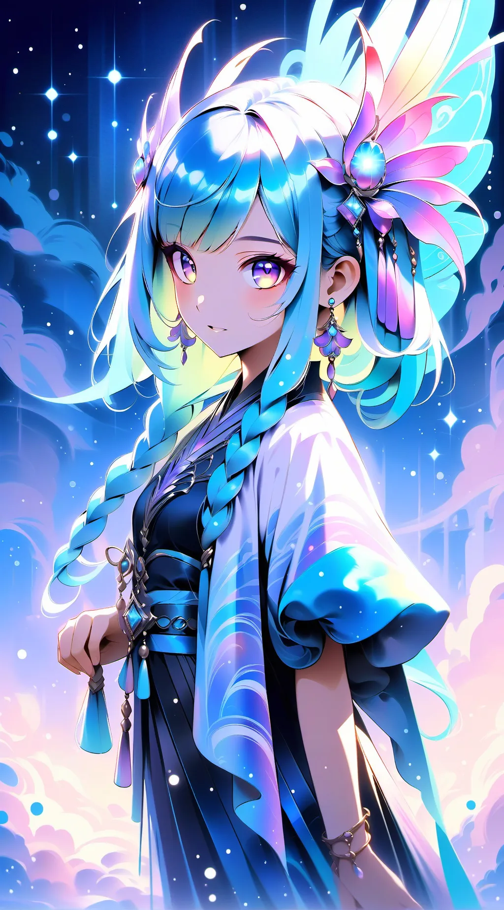 ai character: MHA new student background