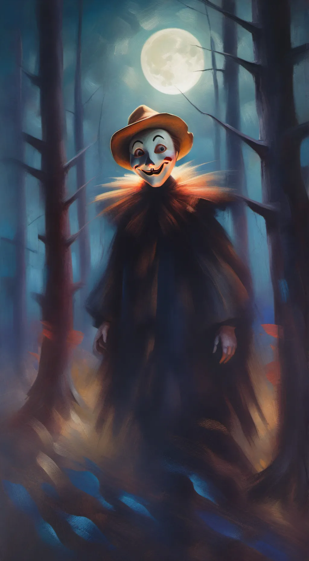 ai character: Demon in the Woods background
