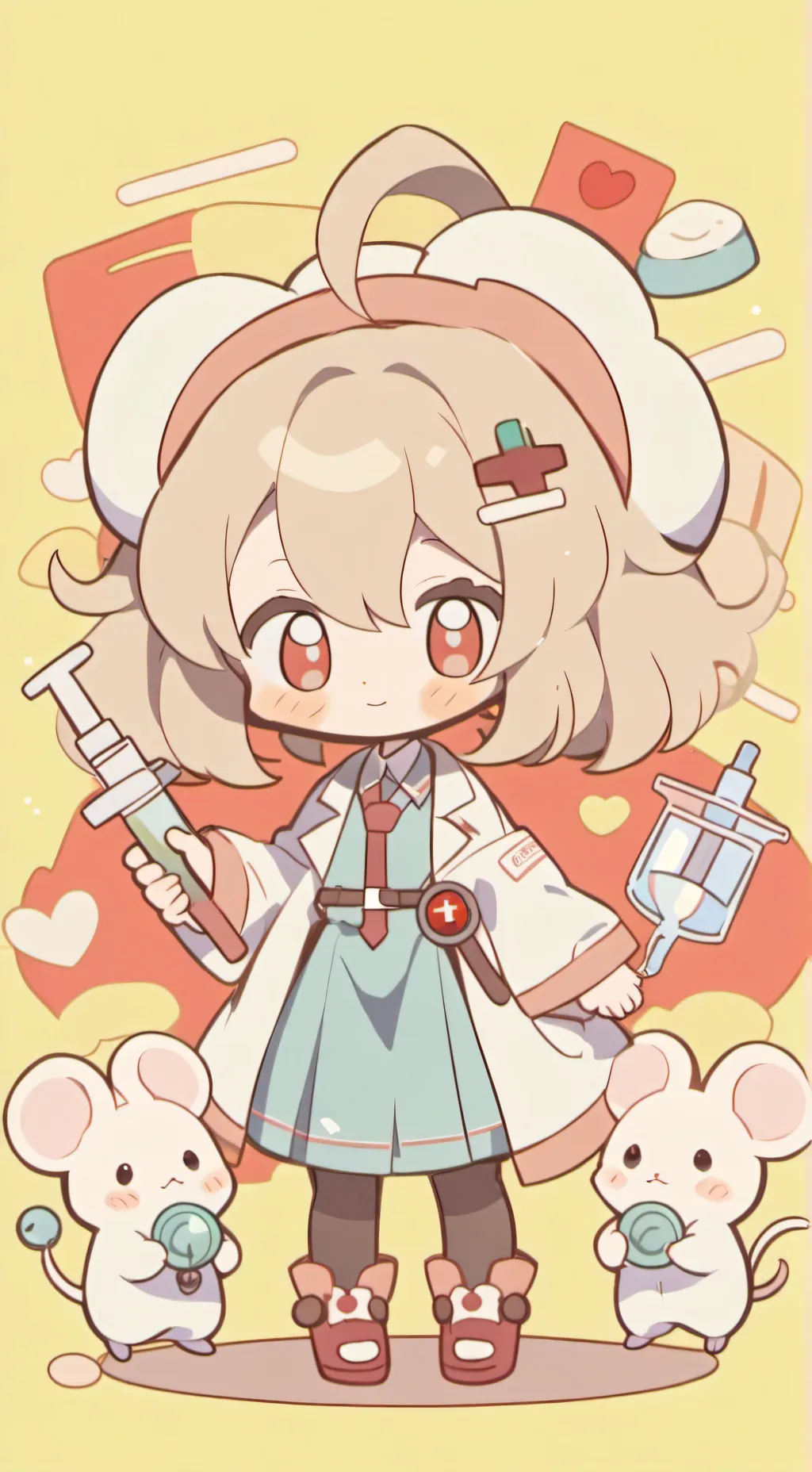 ai character: TERRIBLE MOUSE background