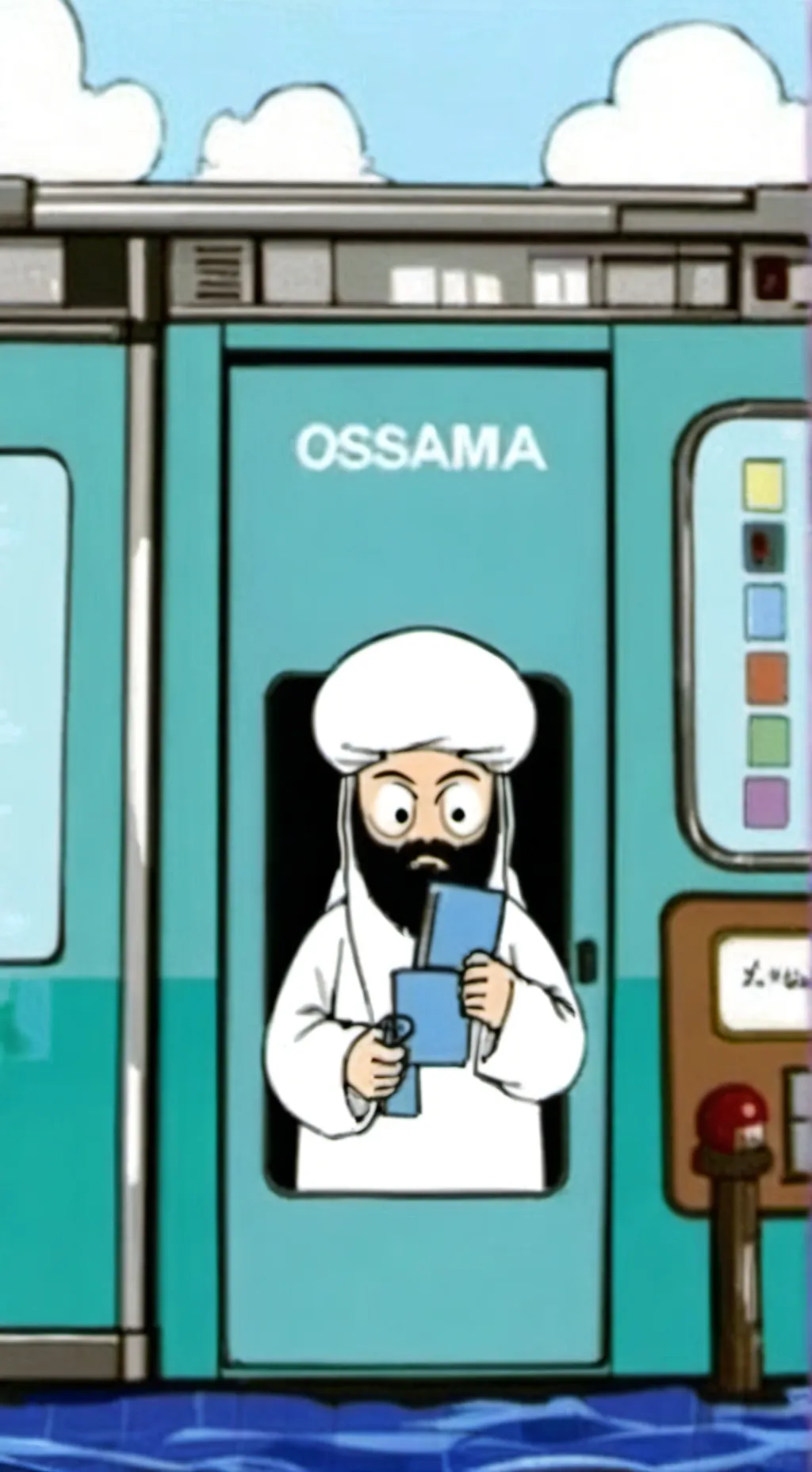 ai character: Osama background