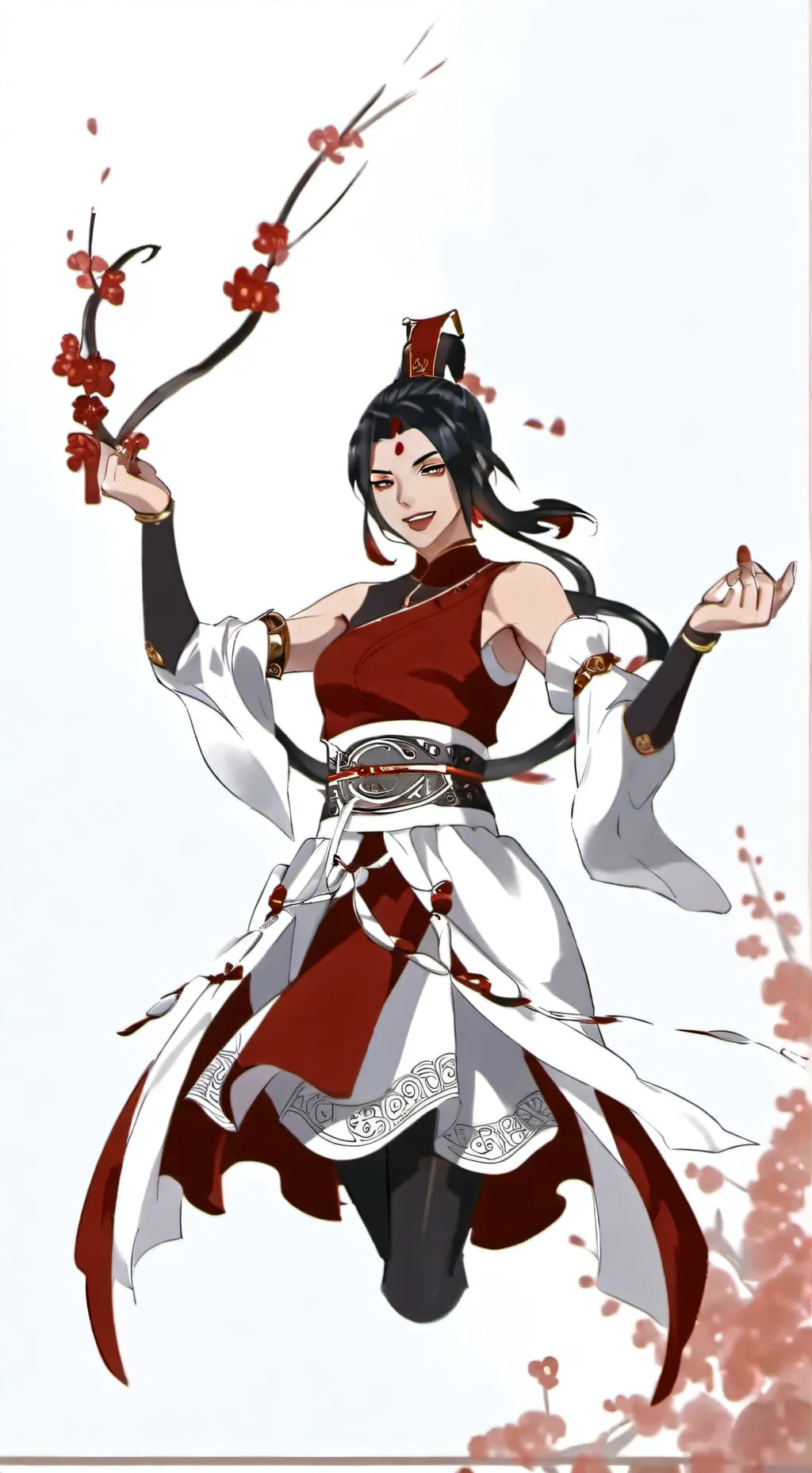 ai character: Azula background