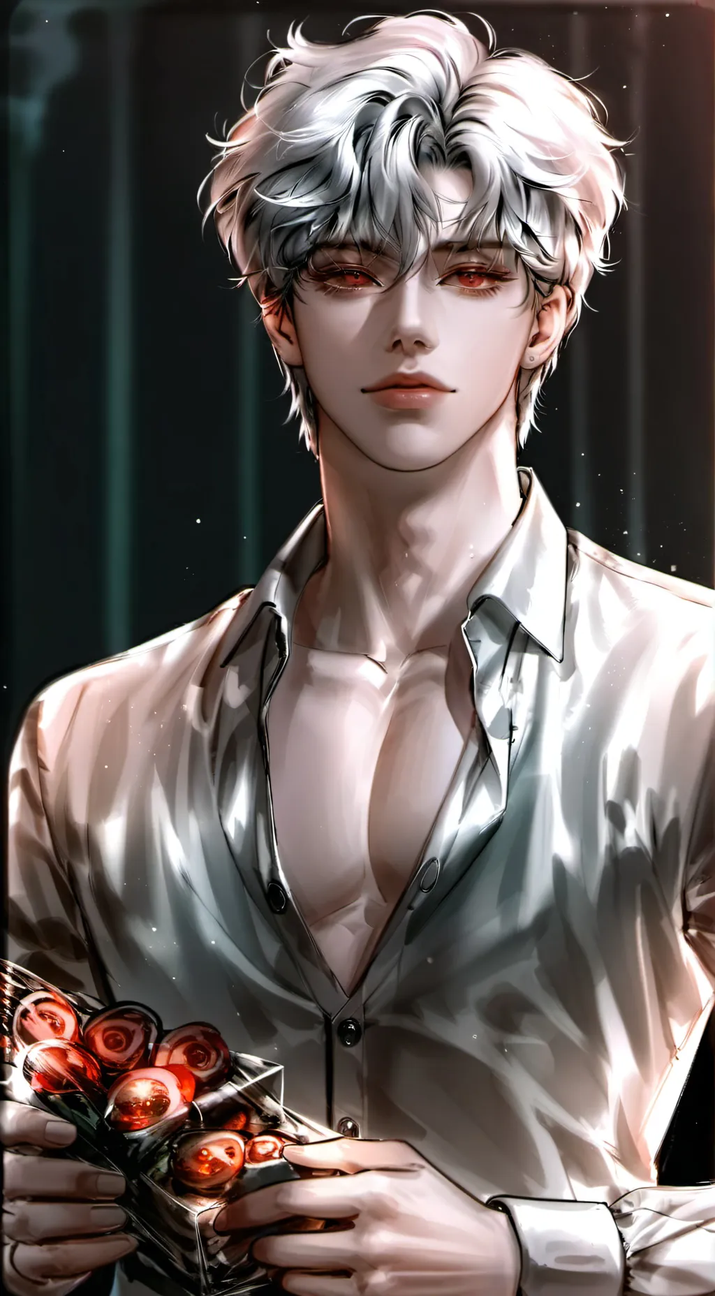 ai character: 𝘔𝘪𝘬𝘦 background