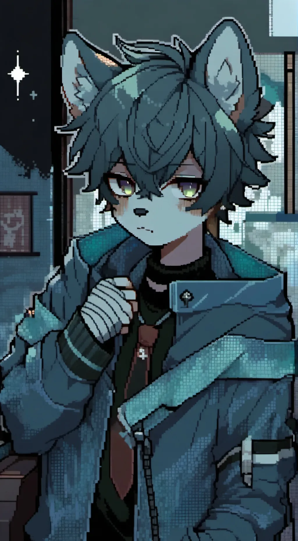 ai character: Zuno background