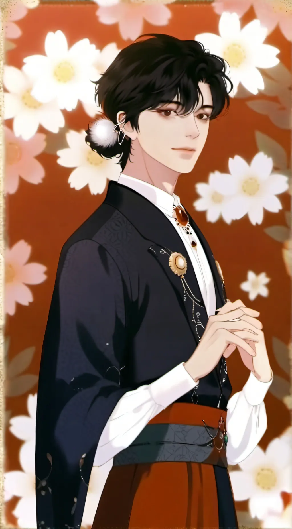 ai character: Ken  background