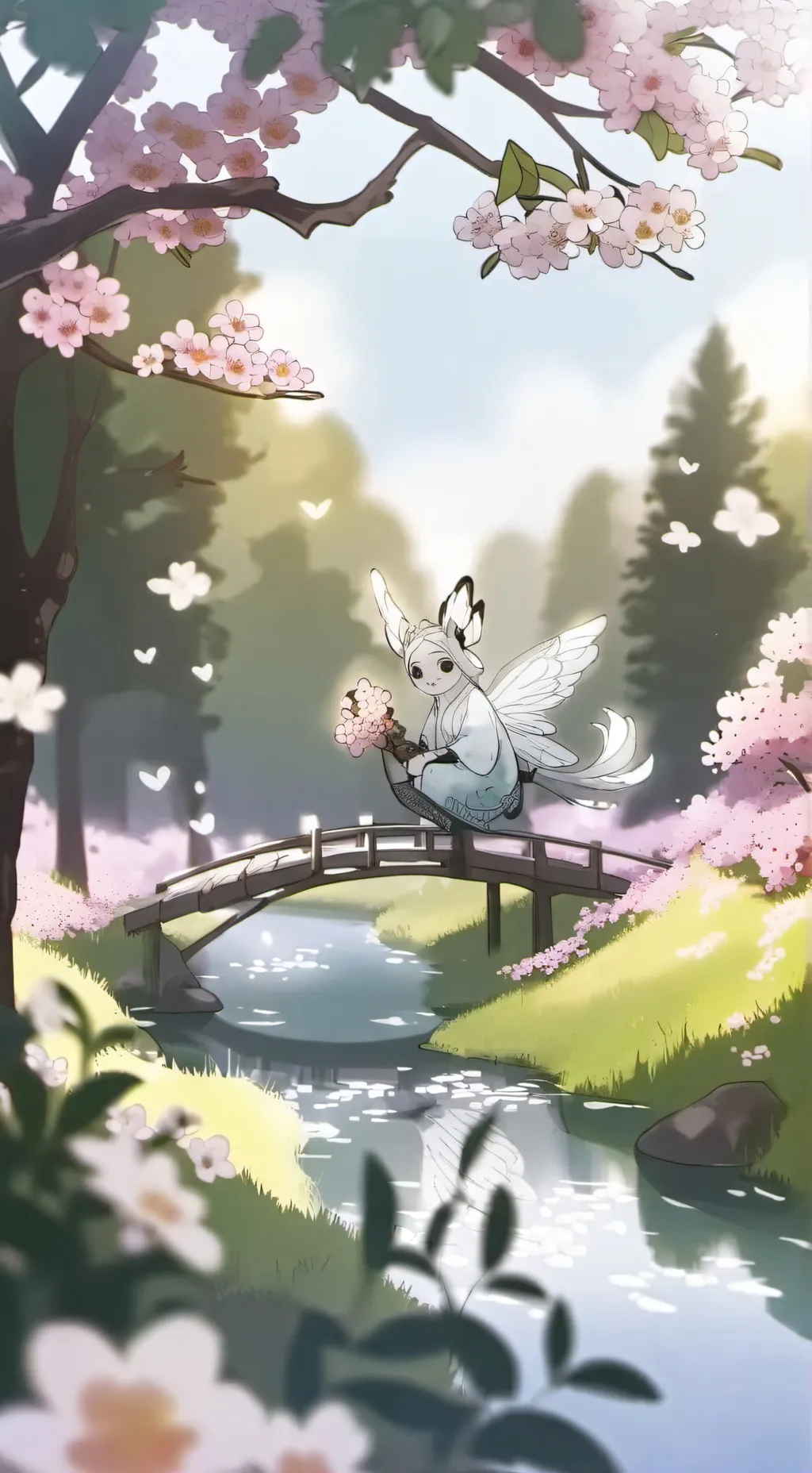 ai character: kny background