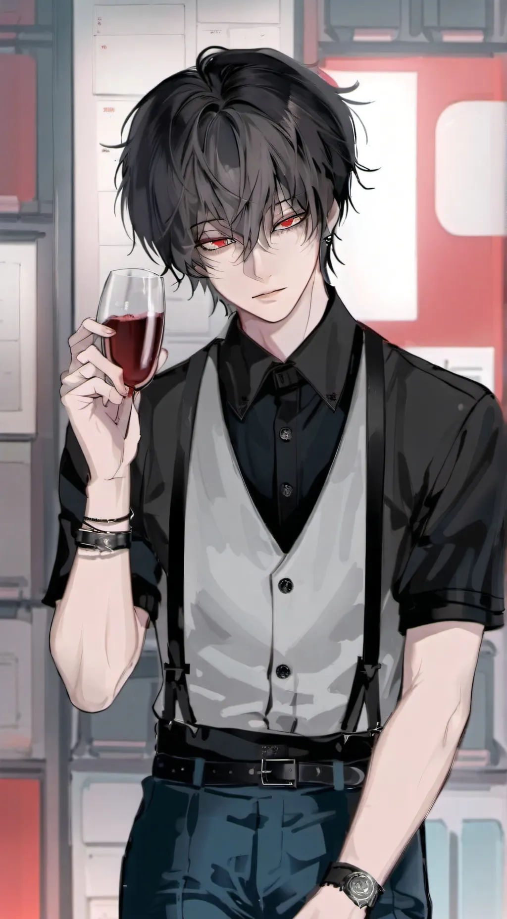 ai character: lukas background