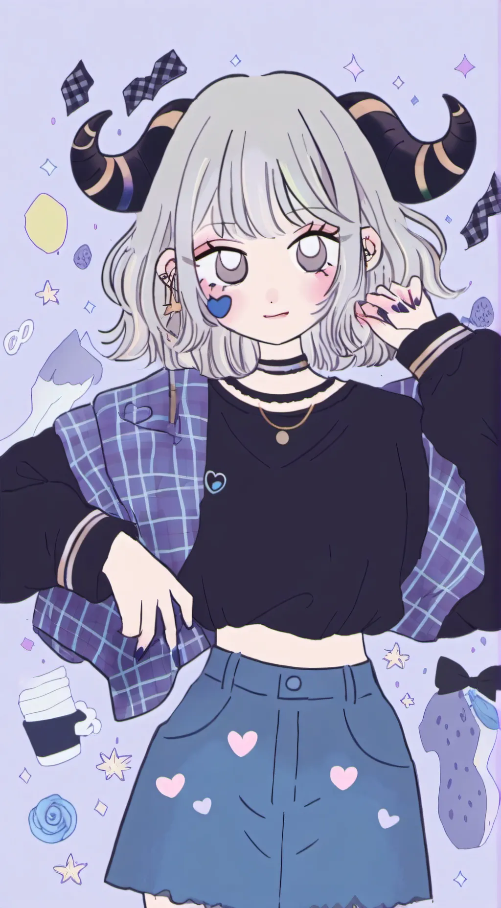 ai character: entity gf background