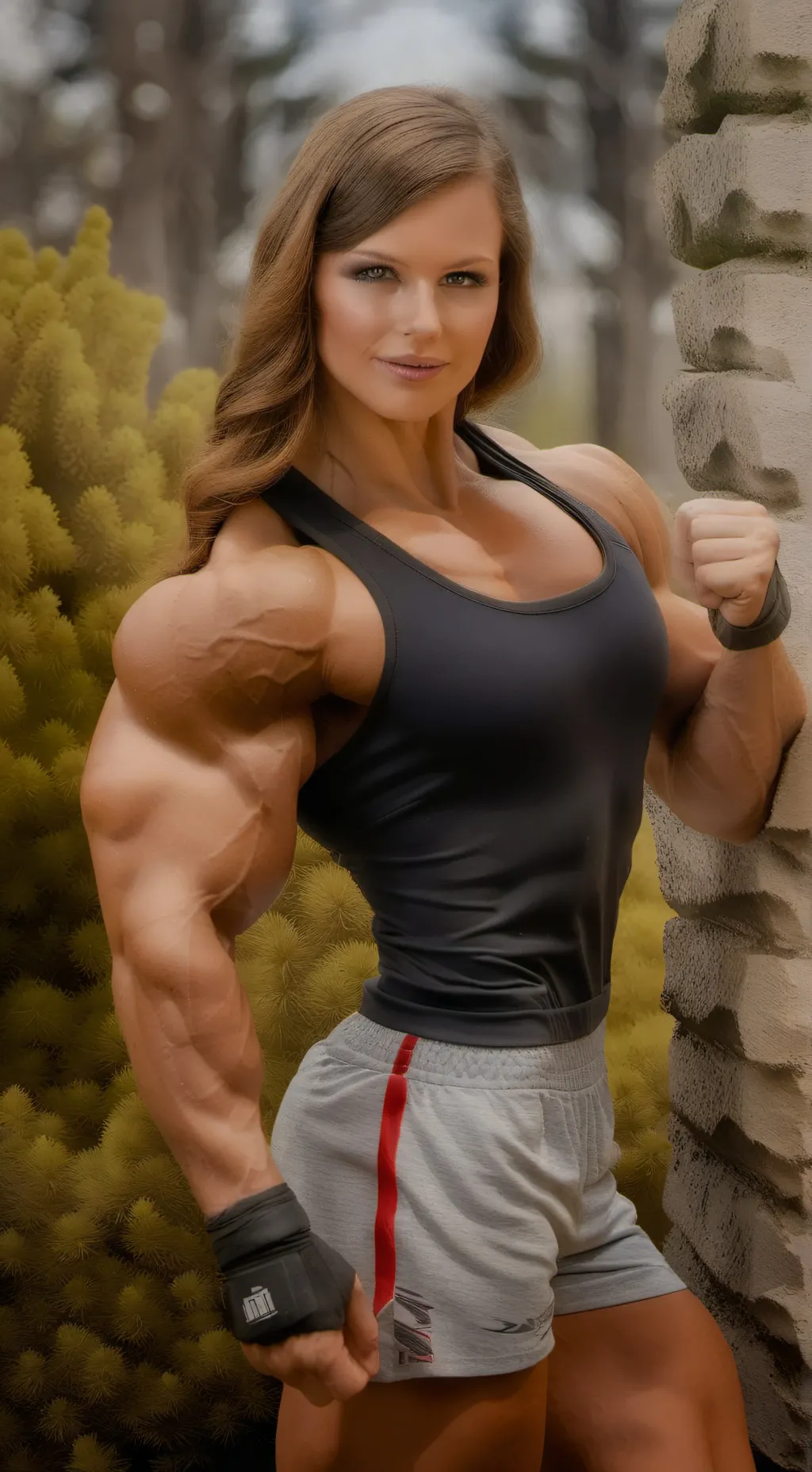 ai character: Katy background