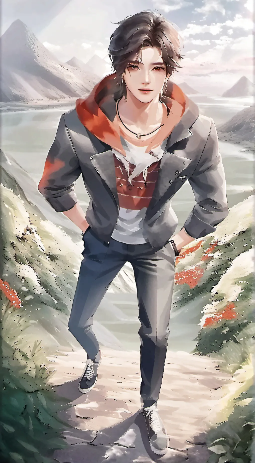 ai character: healer background