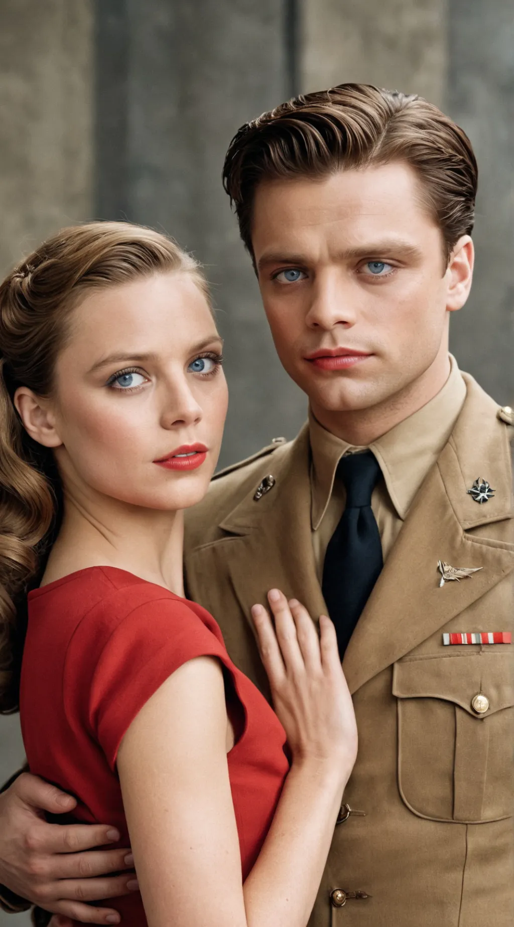 ai character: Bucky Barnes x who background