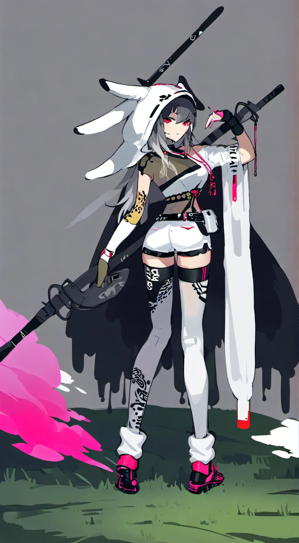 ai character: milkshek background
