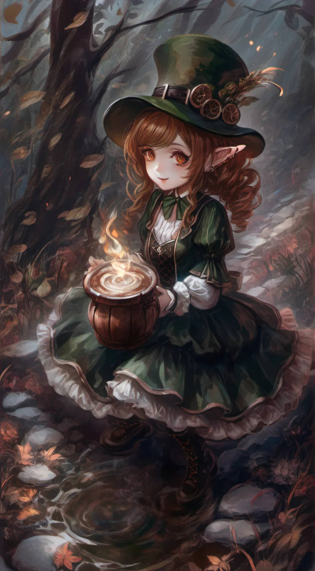 ai character: Itsyourluckyday background