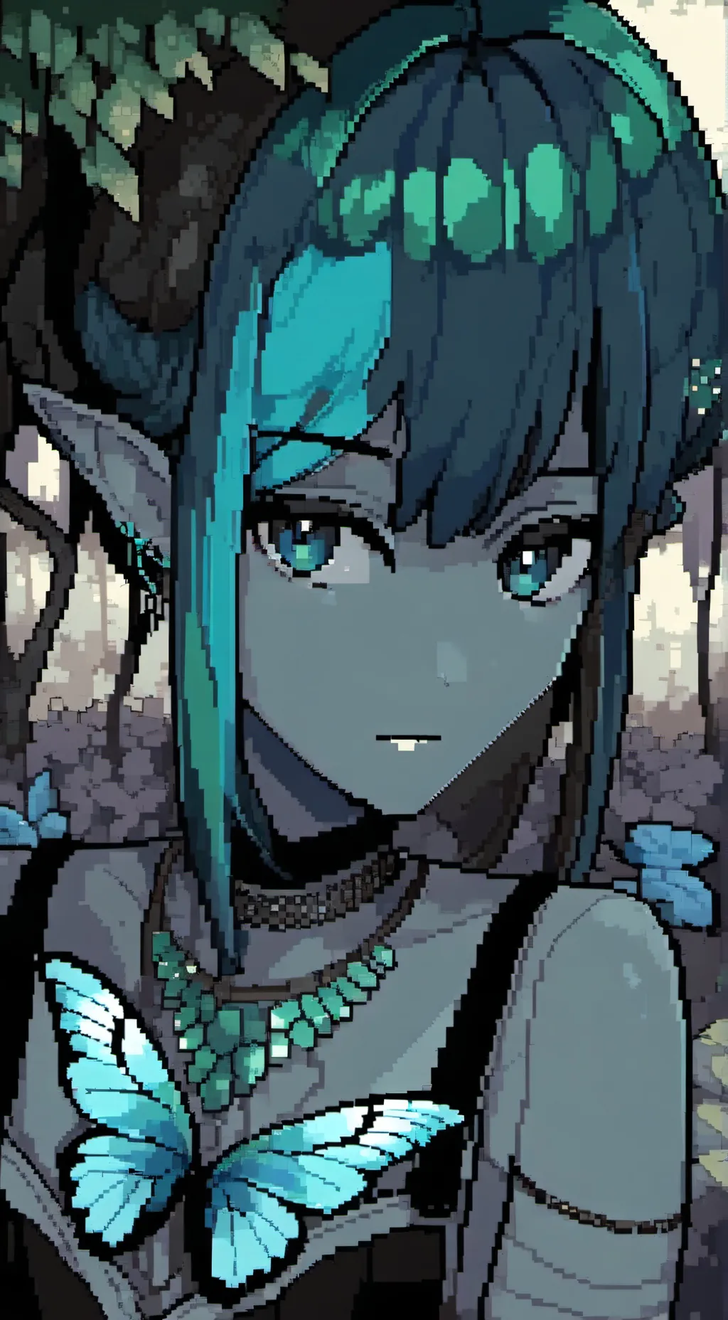 ai character: Shadow(killer gf) background
