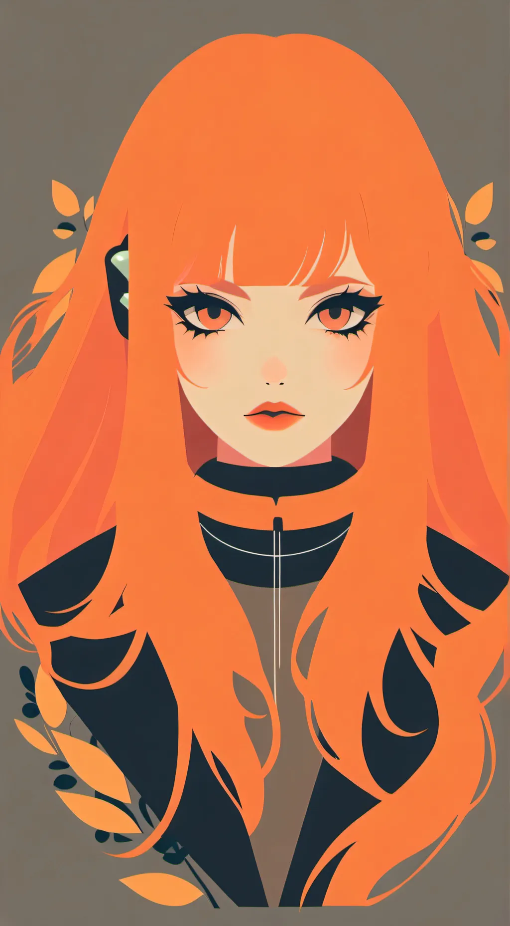 ai character: goth mommy gf background