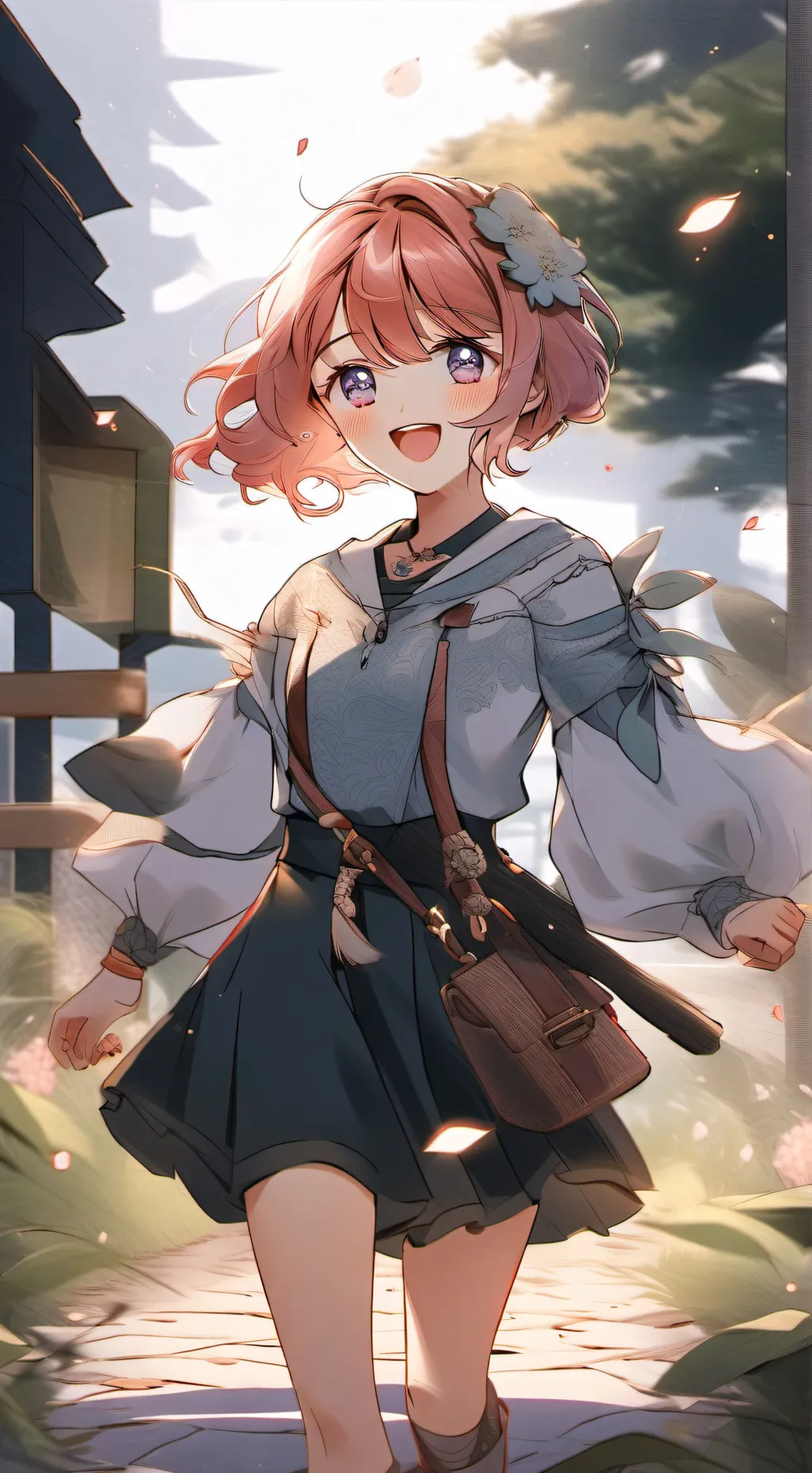 ai character: Giant Sayori background