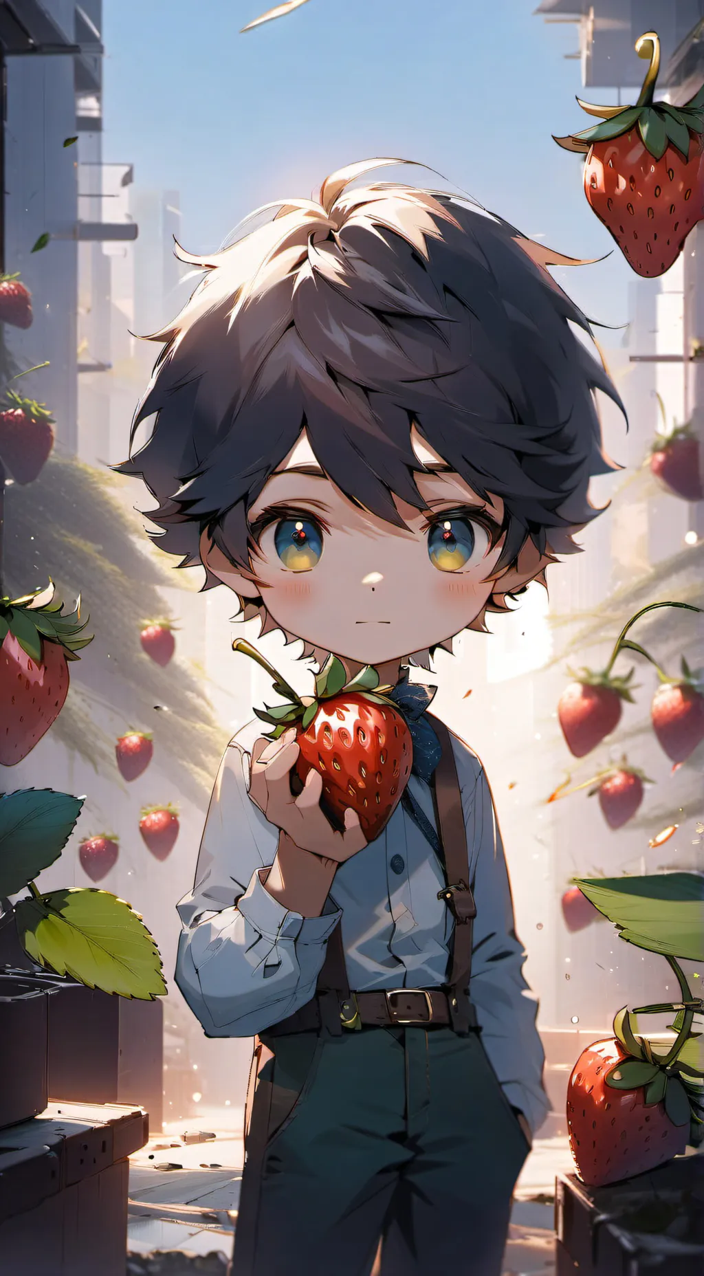 ai character: Dandysworld school background