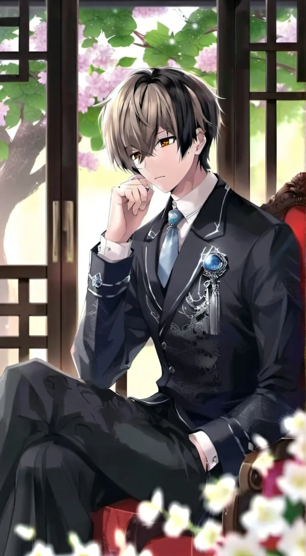 ai character: Ким🎀🥱 background