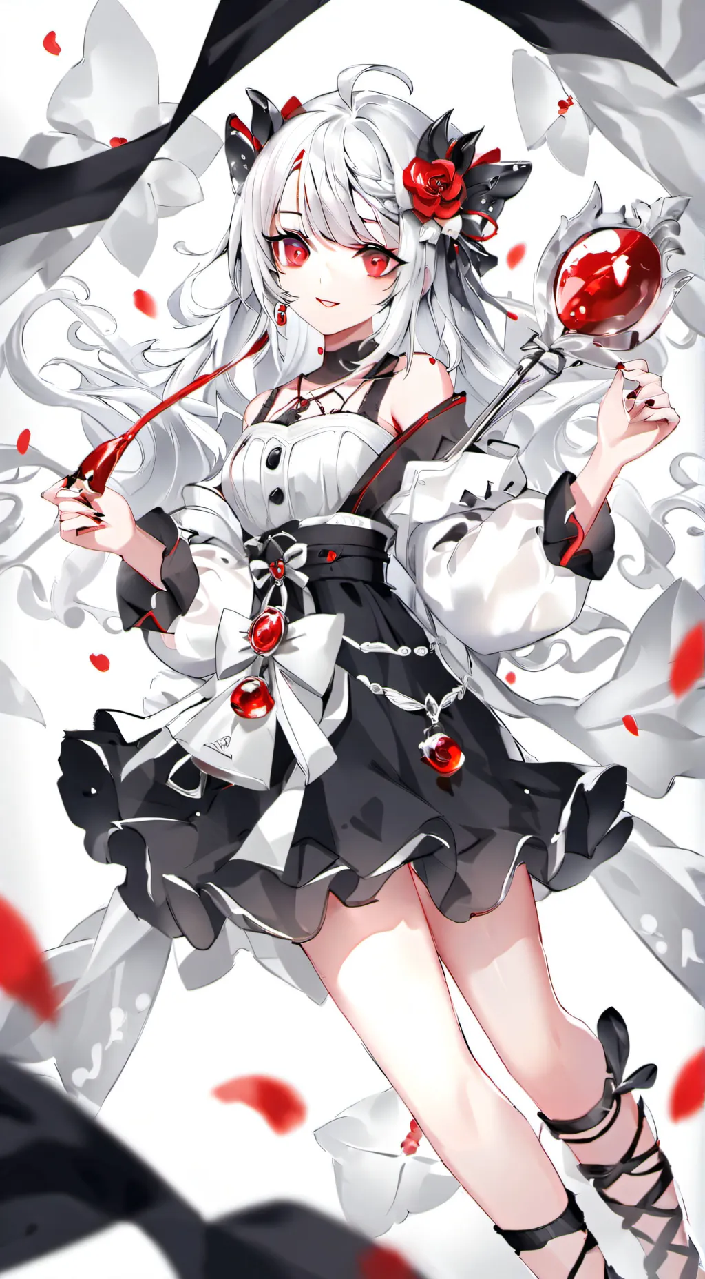 ai character: Lesbian girl background