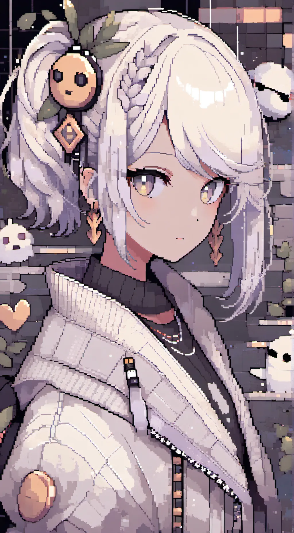 ai character: Luna background