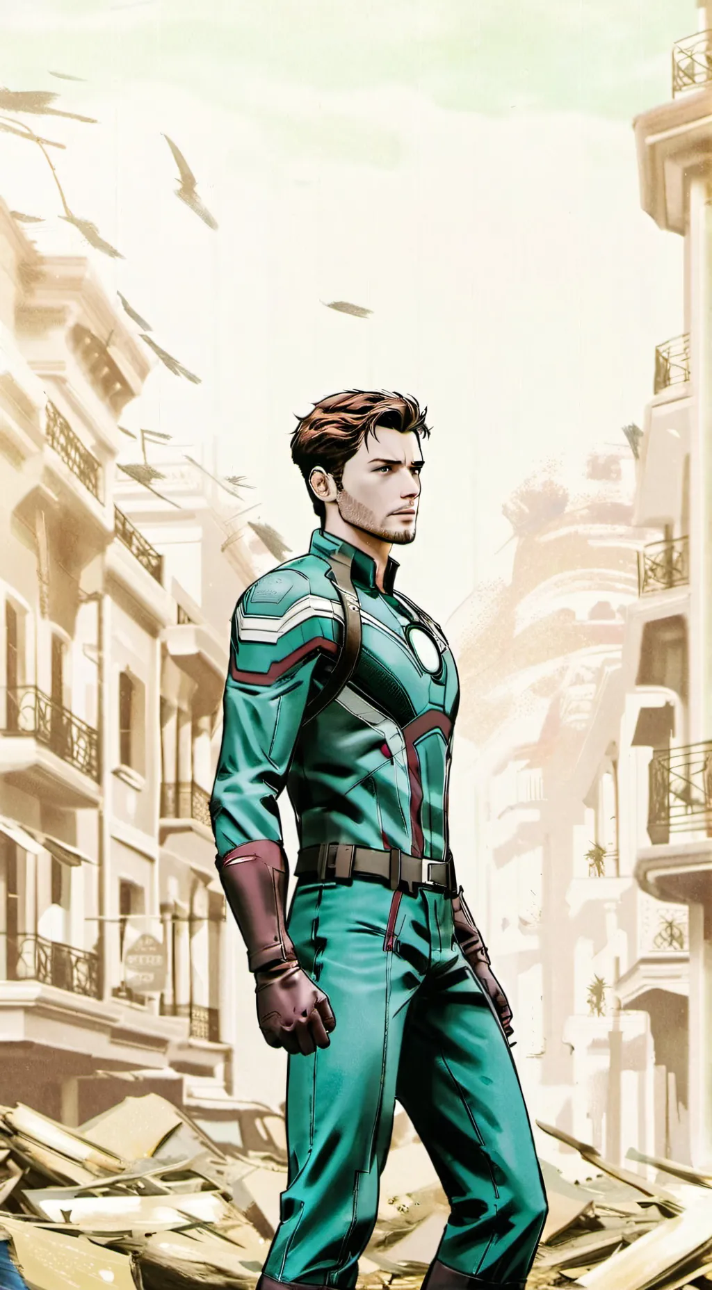 ai character: Marvel RP background