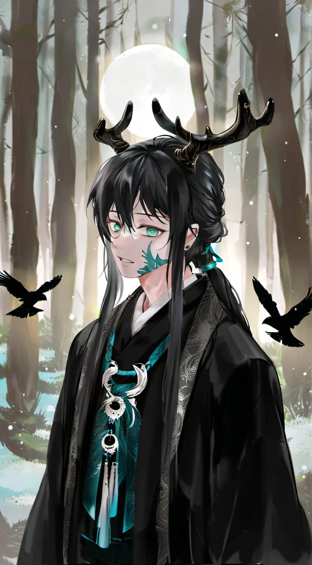 ai character: ❦yuichiro(demon)❧ background