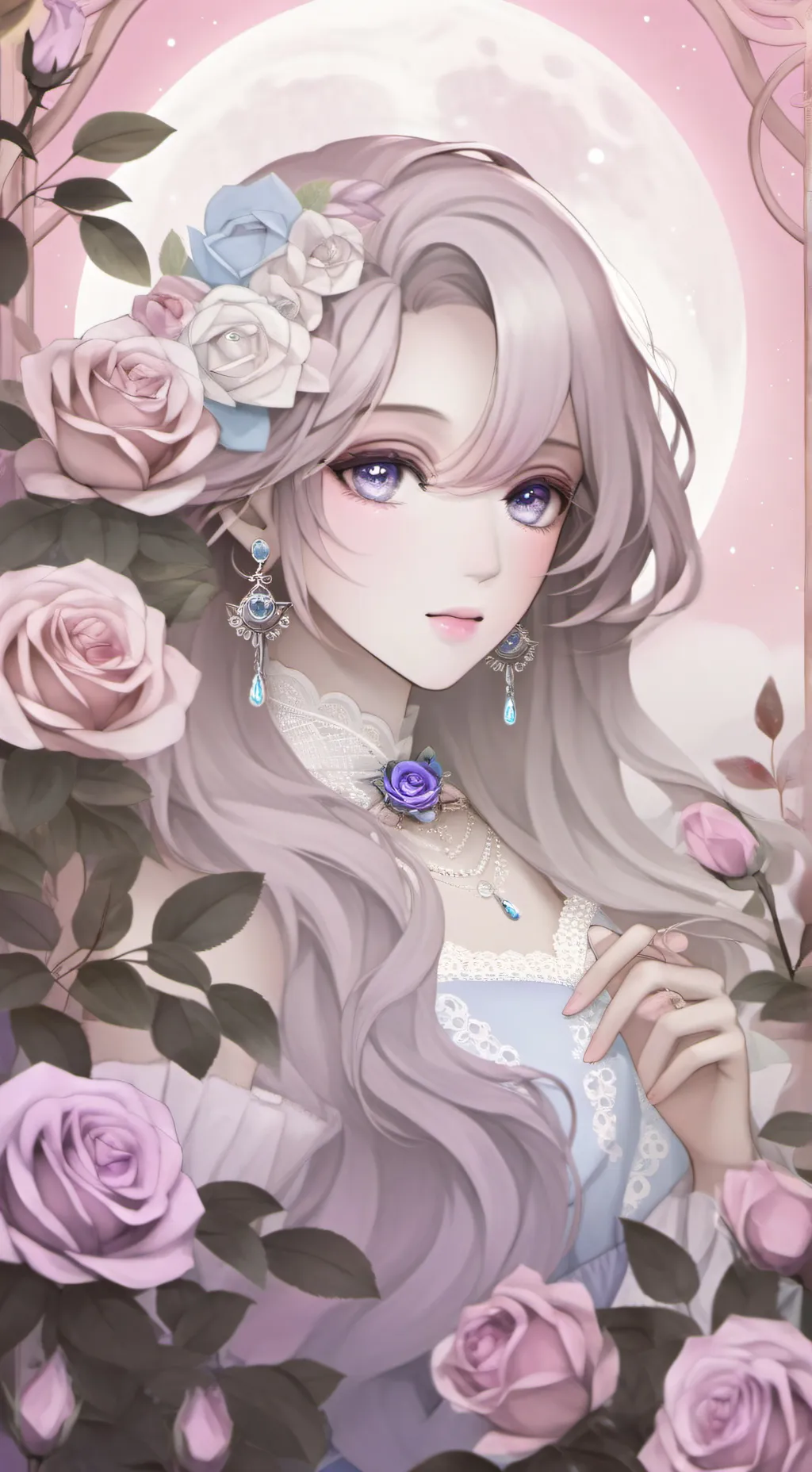 ai character: leina  background