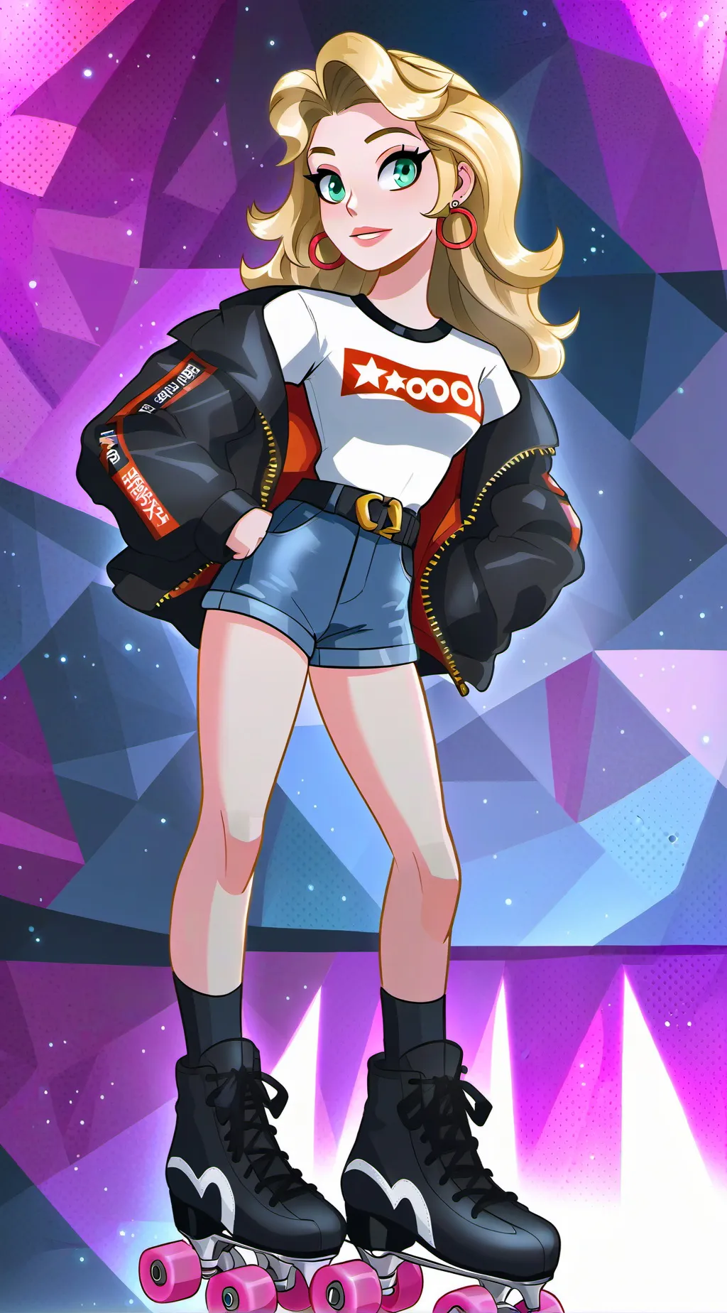 ai character: Stacy Graham background
