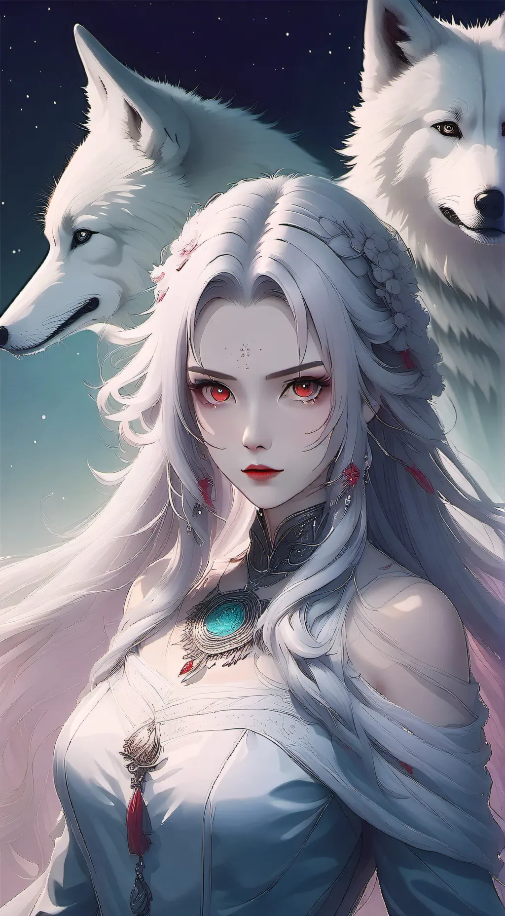 ai character: Romina  background