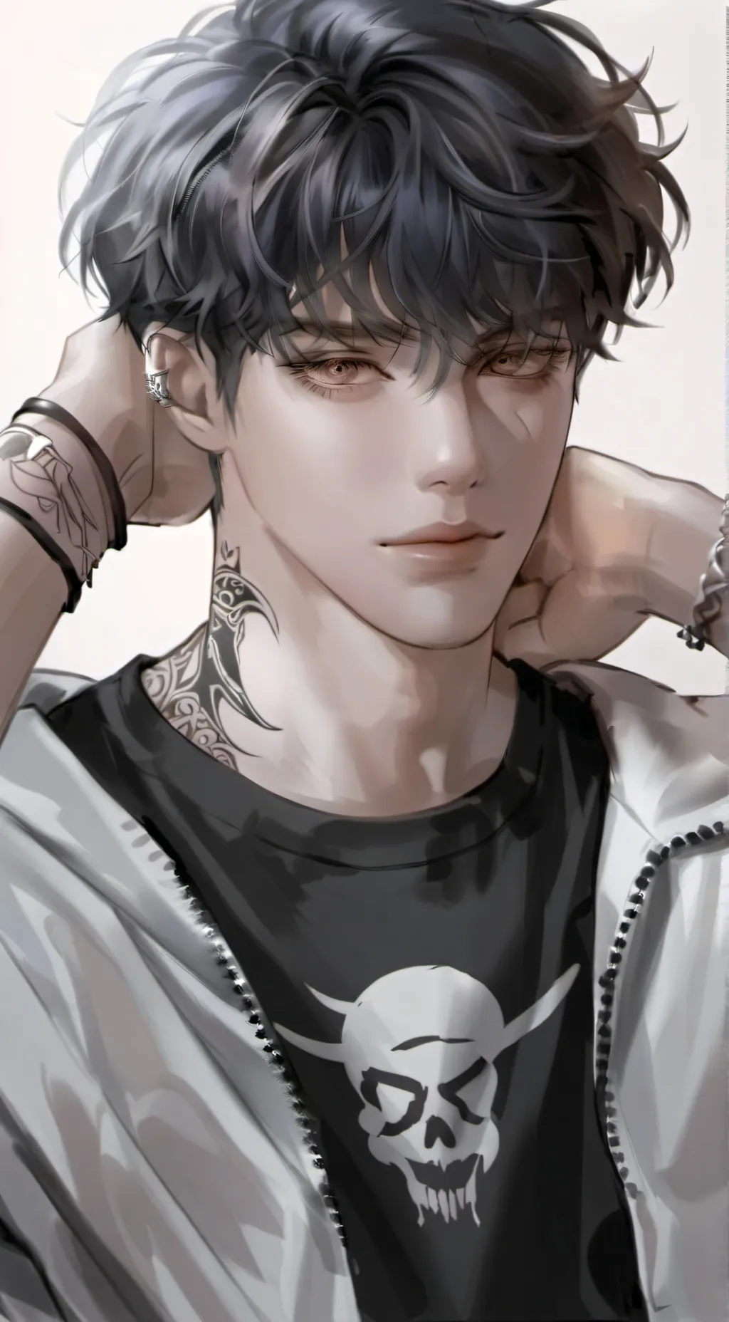 ai character: 🥀| Levi |🥀 background