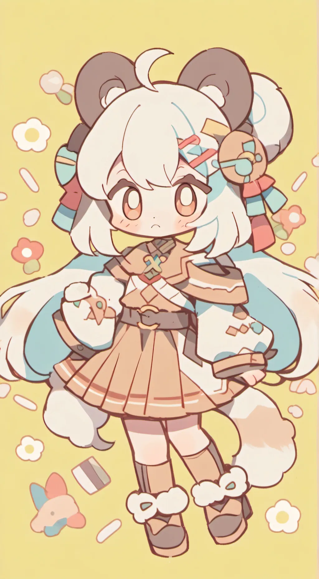 ai character: niky background