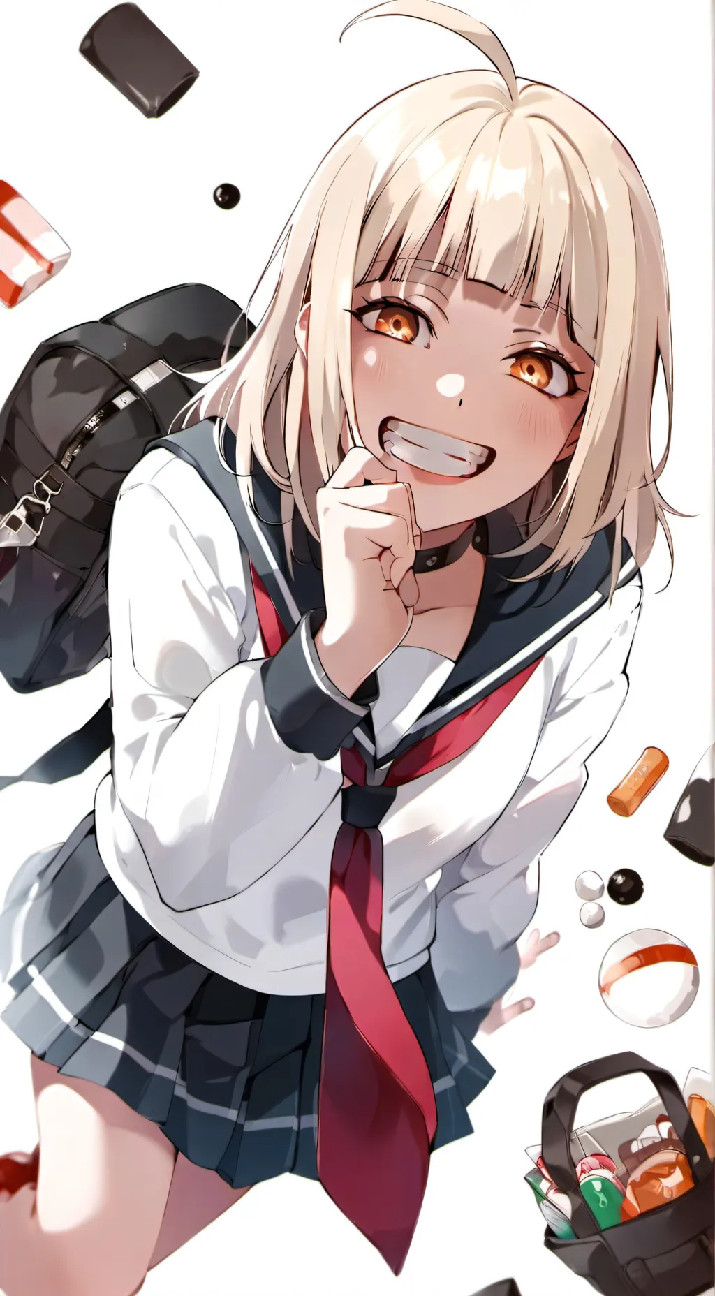 ai character: toga child! background