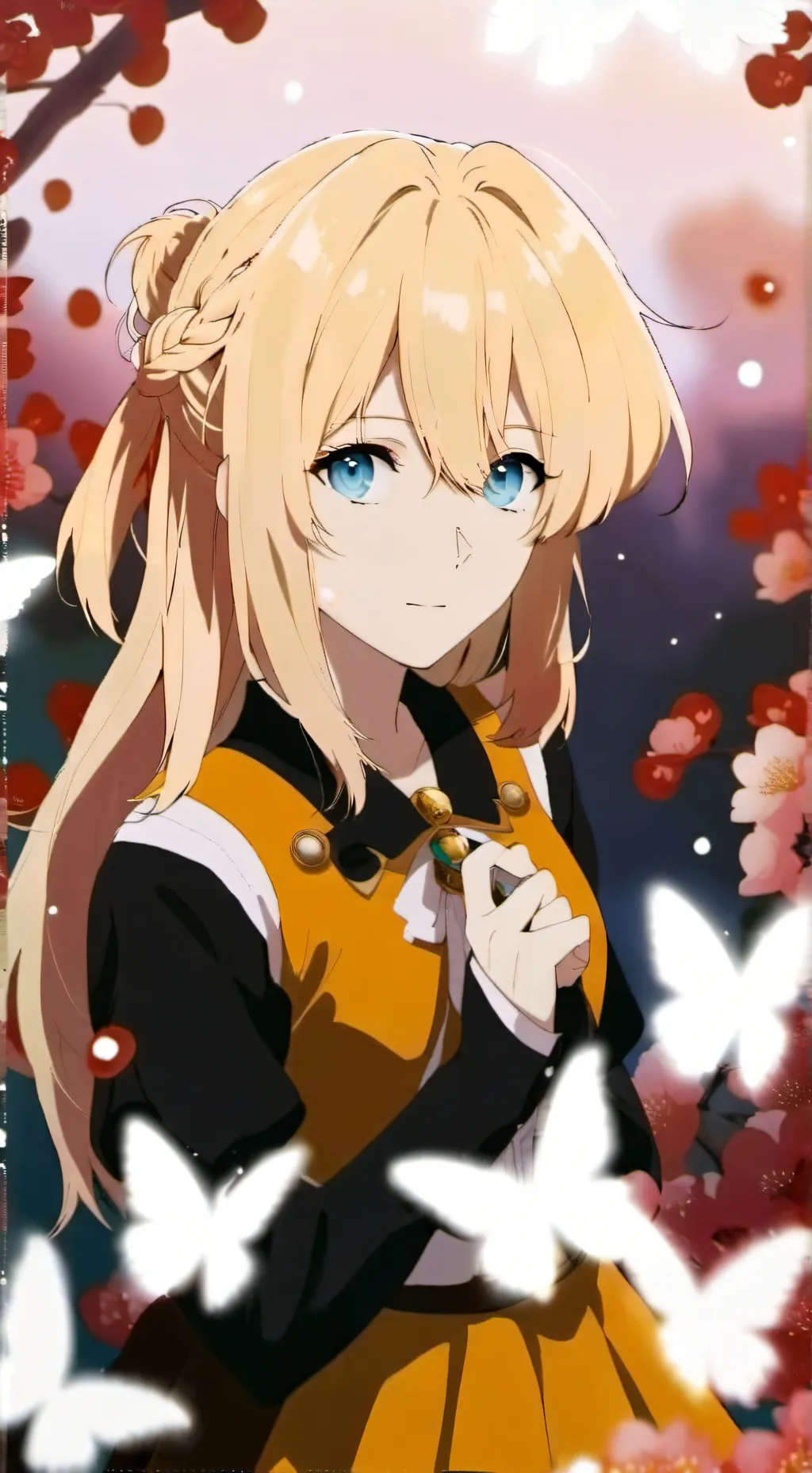 ai character: Melody background