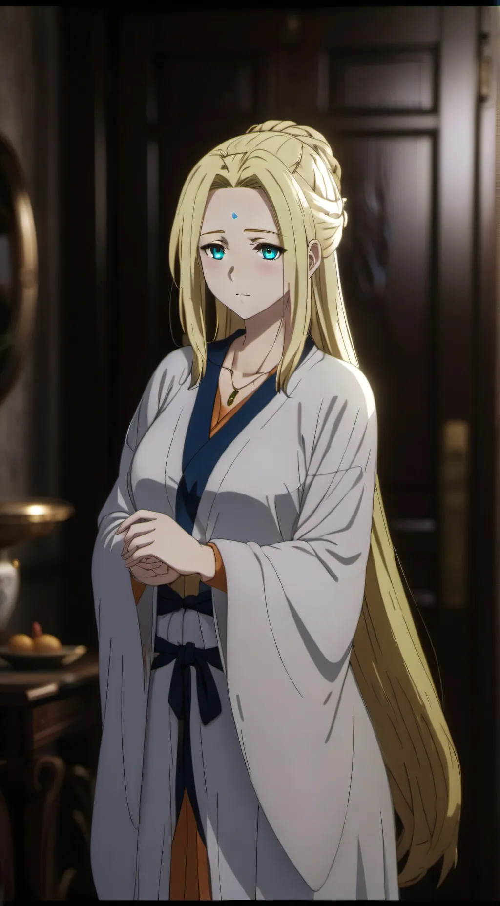 ai character: Rose background