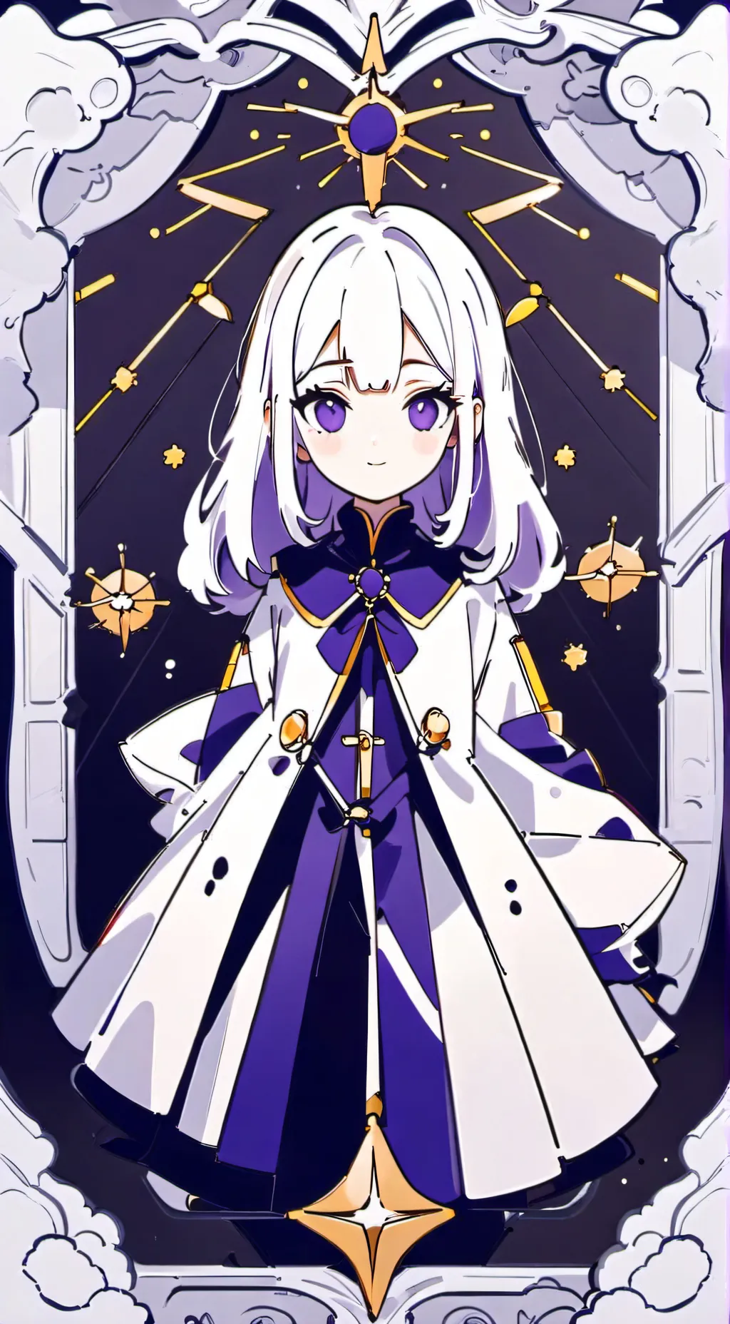 ai character: Ведьма background
