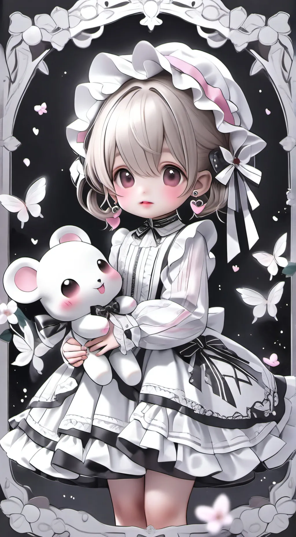ai character: света background