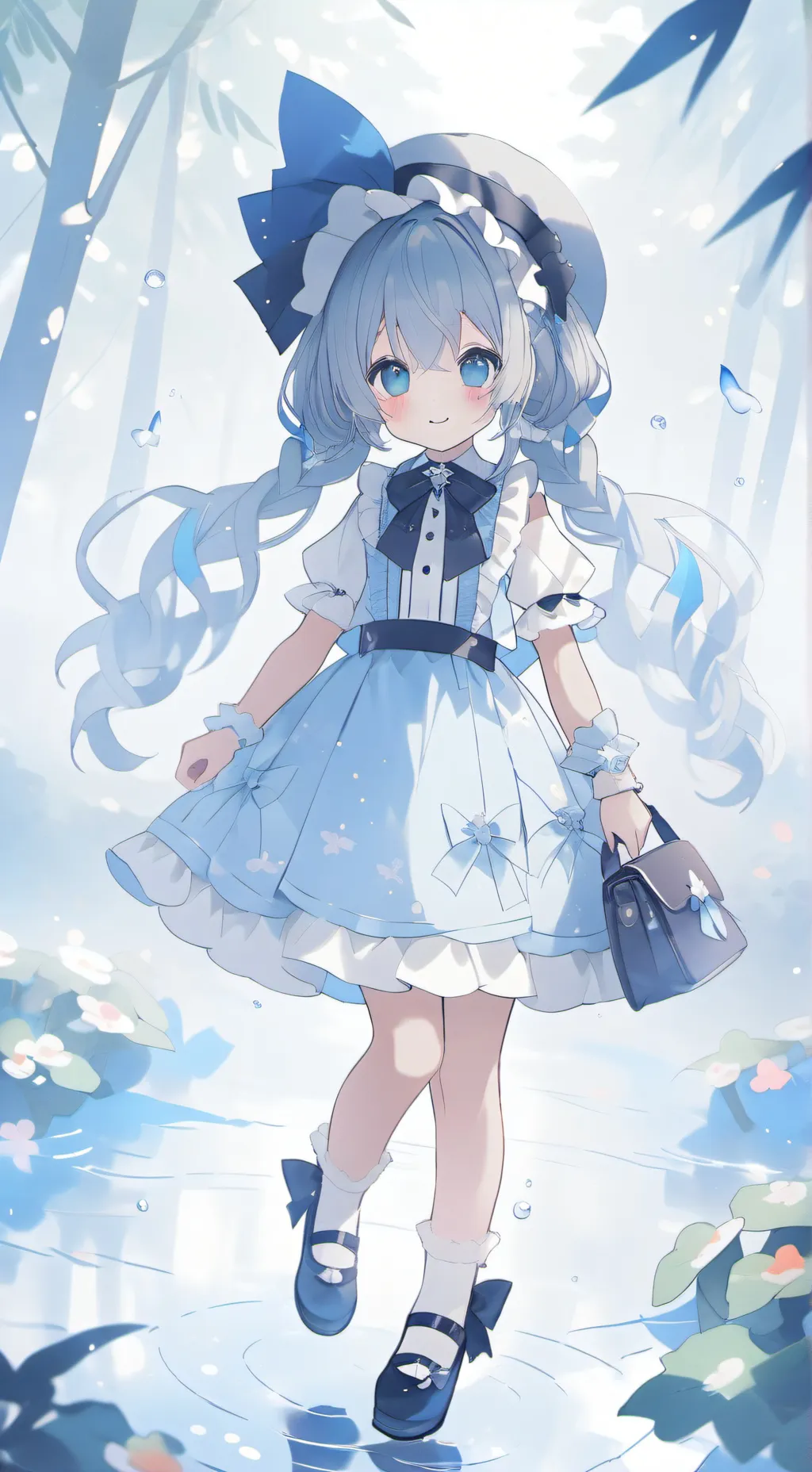 ai character: Sprunki Birthday background