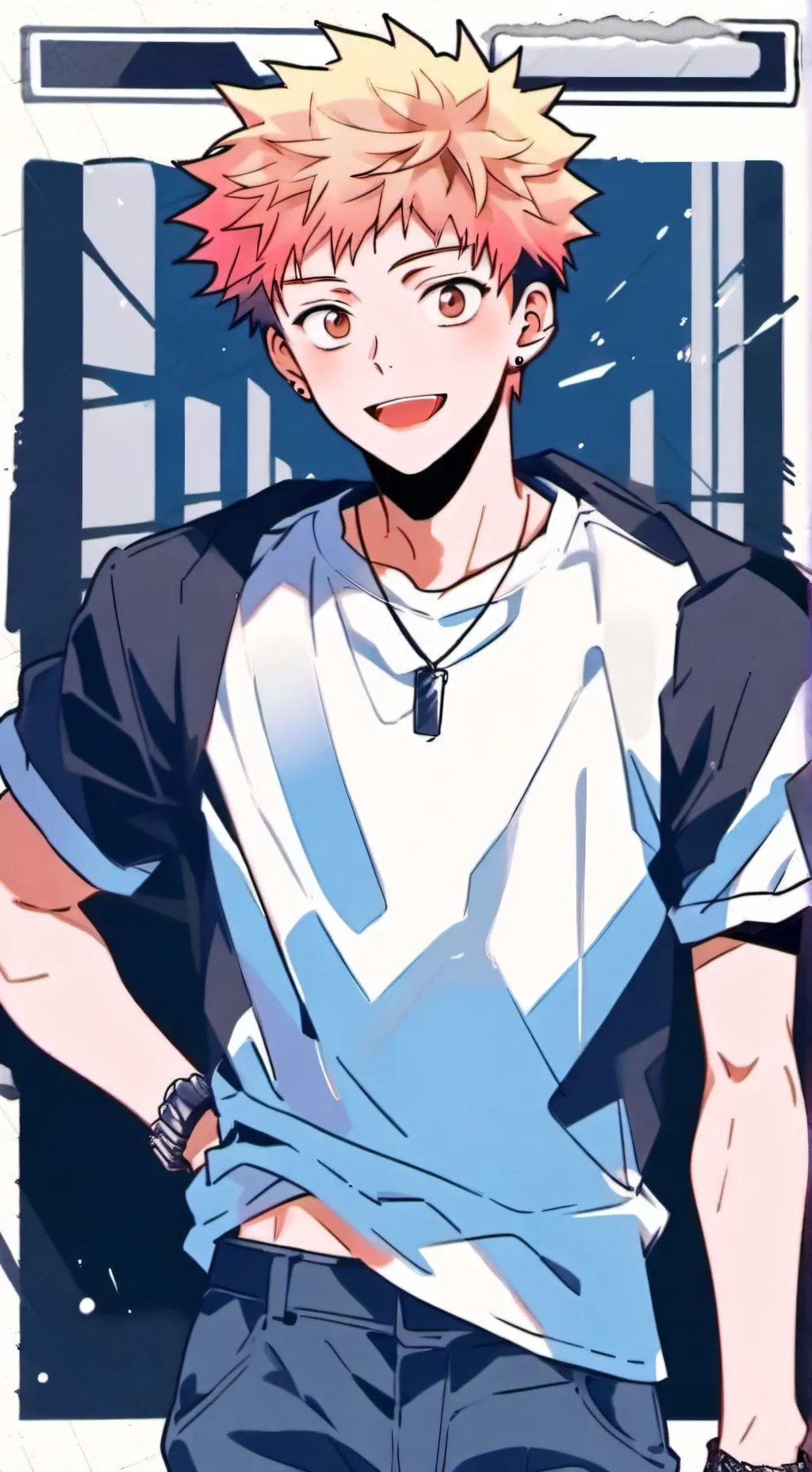 ai character: Itadori Yuji  background