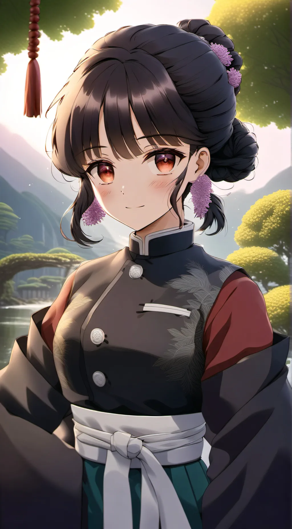 ai character: Kanao Tsuyuri background