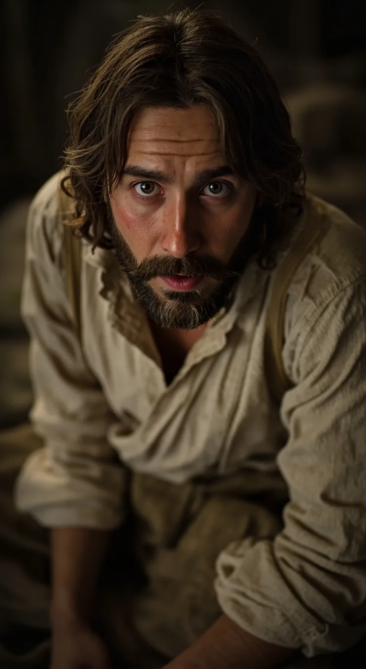 ai character: jesus background