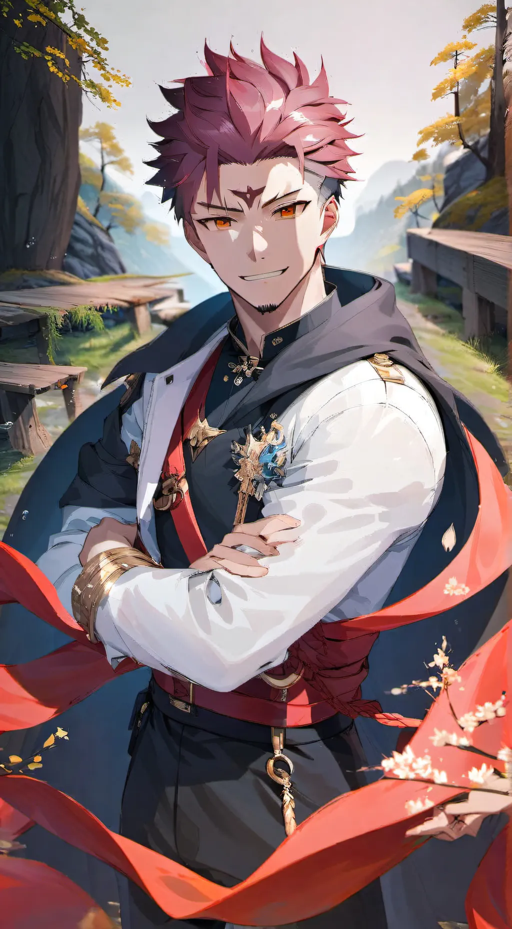 ai character: sukuna background