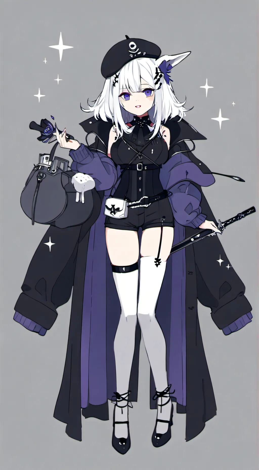 ai character: ♤ Lune ♤ background