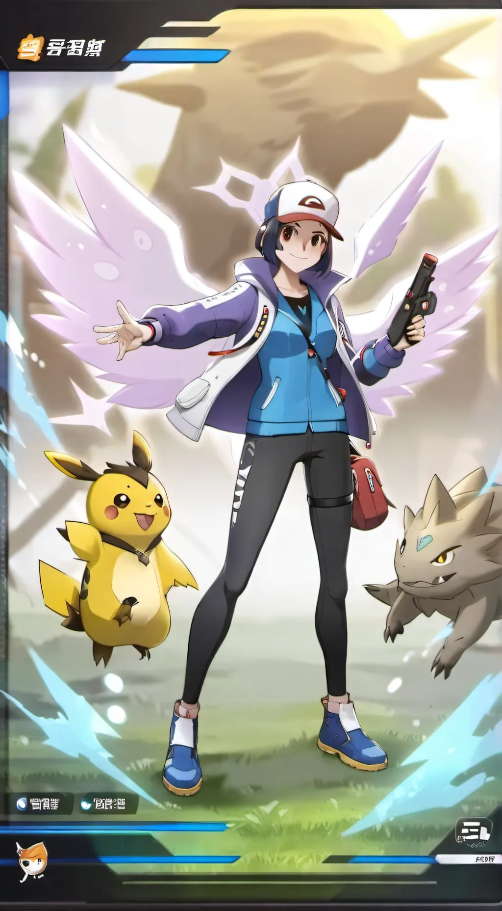 ai character: op×country  background