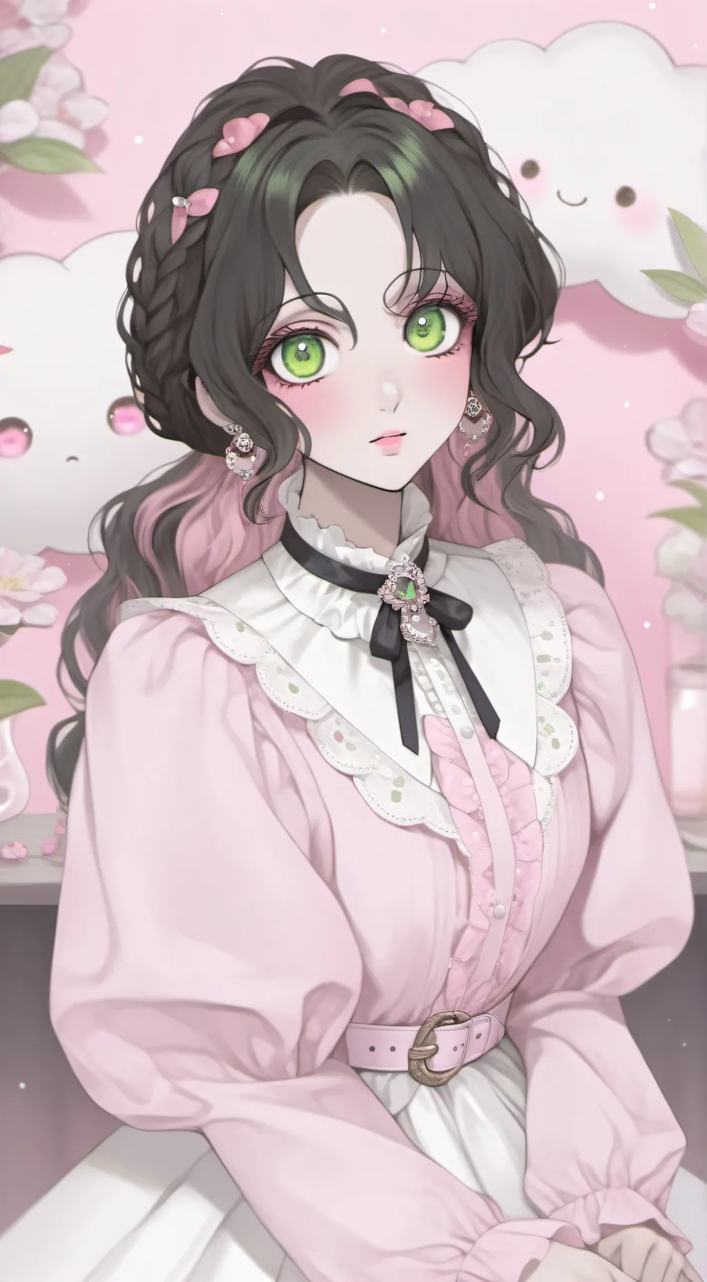 ai character: >ObiMitsu child< background