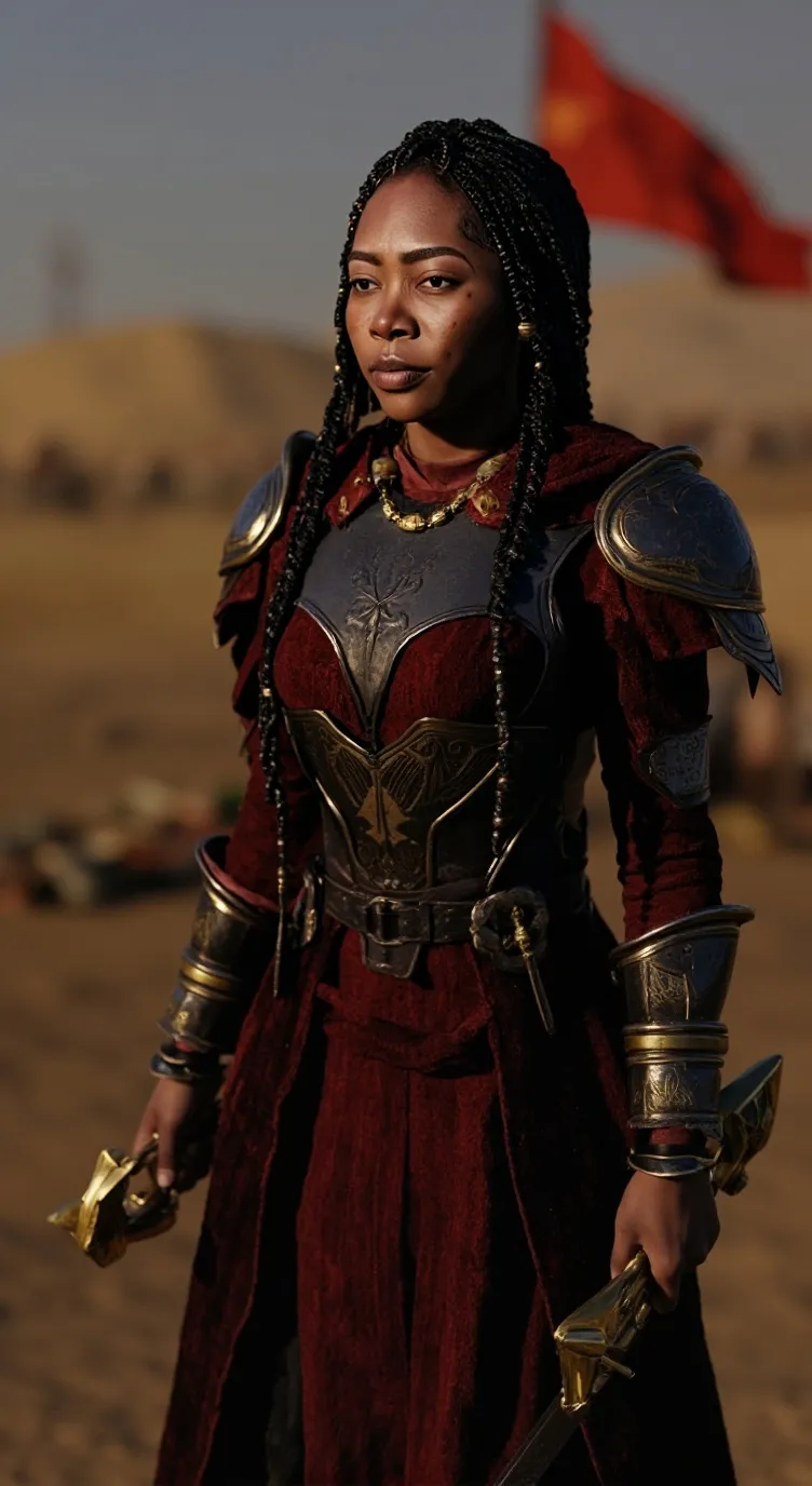 ai character: Priestess Solara background