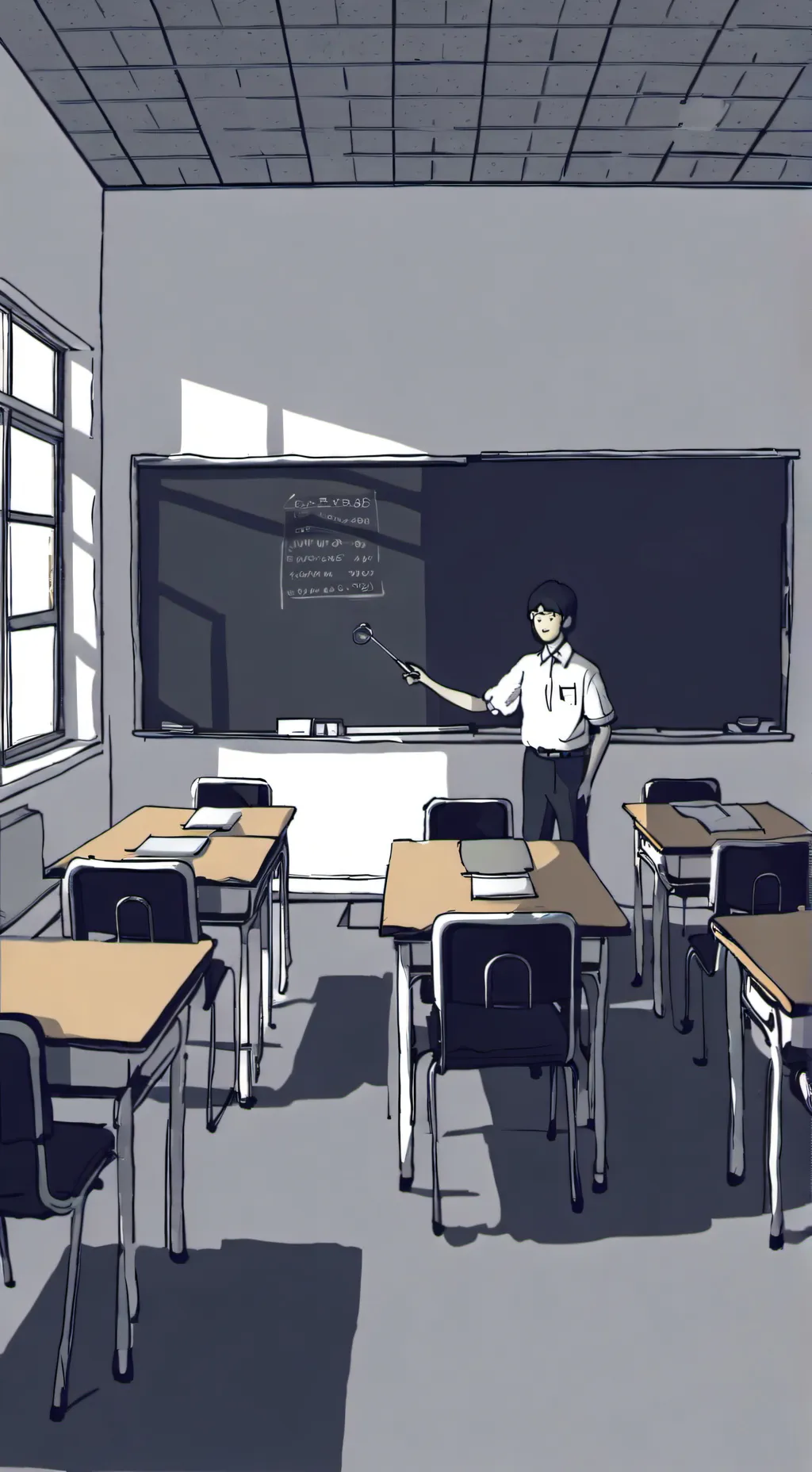 ai character: (Olice) FPE background