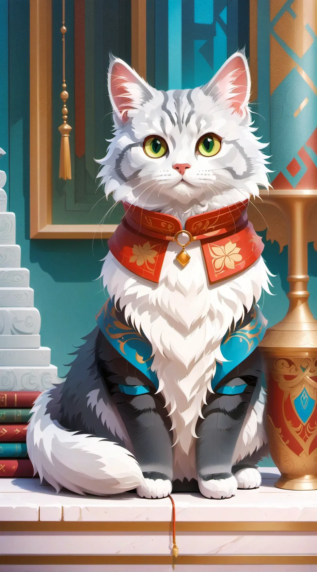 ai character: kiten background
