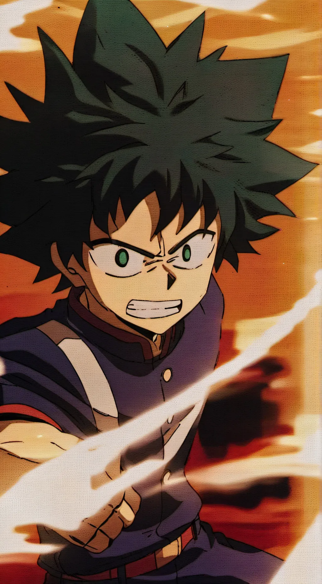 ai character: Katsuki Bakugou's Fan background