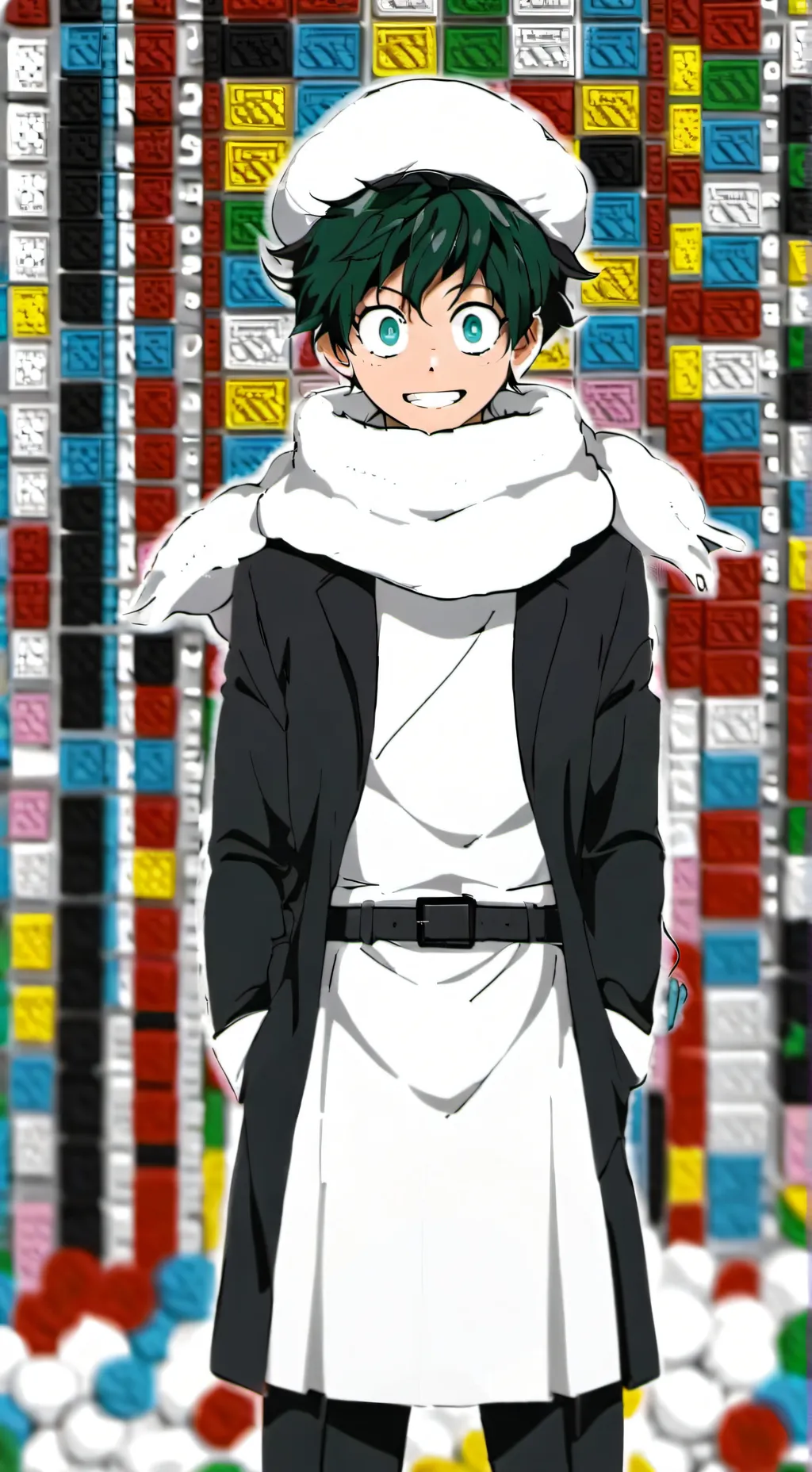 ai character: MHA triste 😭 background