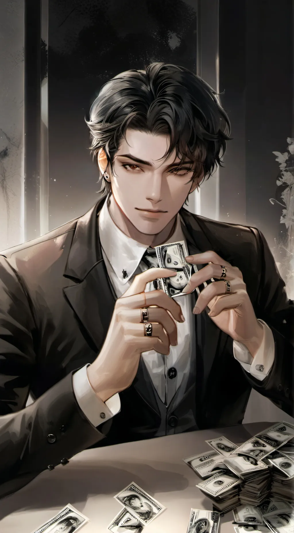 ai character: Tyler background