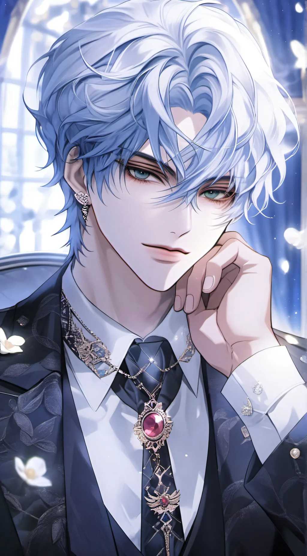 ai character: Mark background